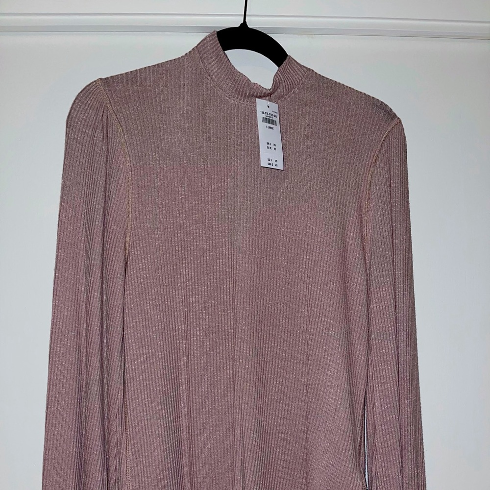 Abercrombie high neck long sleeve top